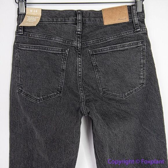 NEW Madewell The Mid-Rise Perfect Vintage Straight Jean in Rosella Wash,, 24 - Picture 10 of 16